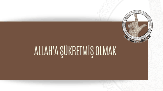 Allah'a Şükretmek