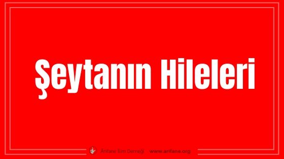 şeytanın hileleri